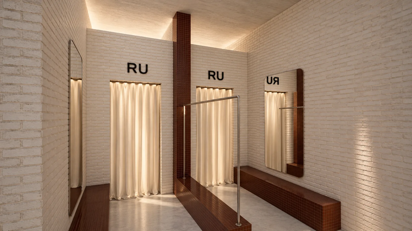 Entry: raw material displayed at the threshold