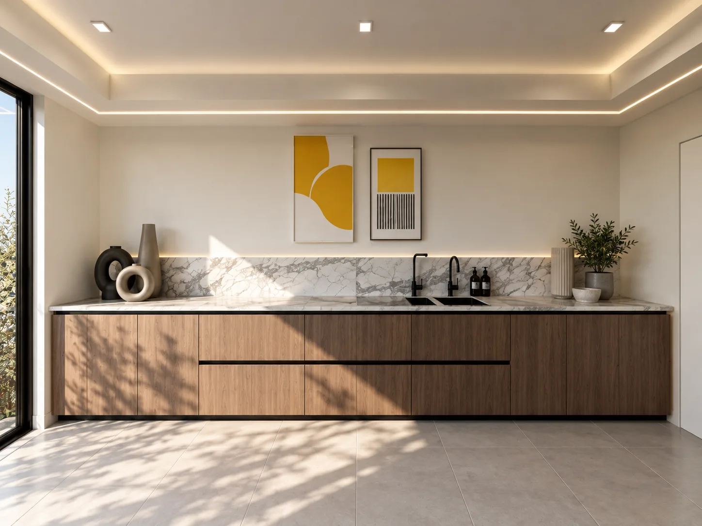 Hall of Diamonds — kitchen run